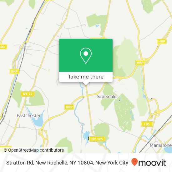 Mapa de Stratton Rd, New Rochelle, NY 10804