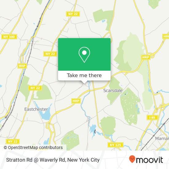Mapa de Stratton Rd @ Waverly Rd