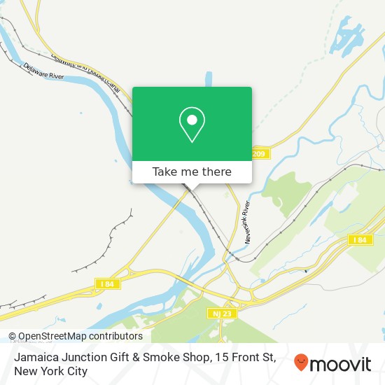 Mapa de Jamaica Junction Gift & Smoke Shop, 15 Front St