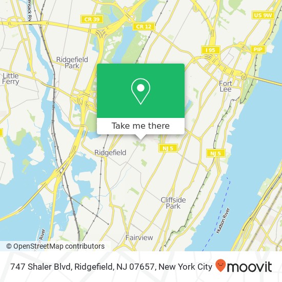 747 Shaler Blvd, Ridgefield, NJ 07657 map