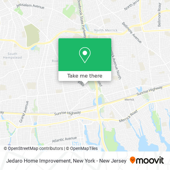 Jedaro Home Improvement map