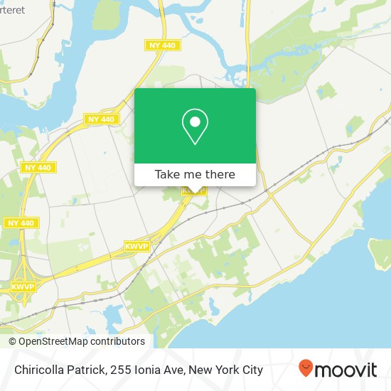 Mapa de Chiricolla Patrick, 255 Ionia Ave