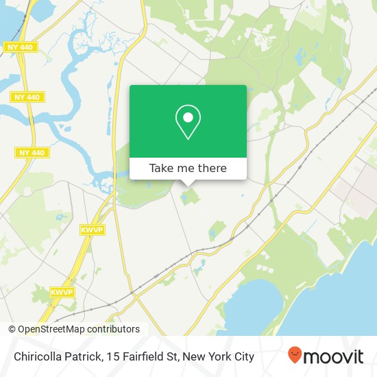 Mapa de Chiricolla Patrick, 15 Fairfield St