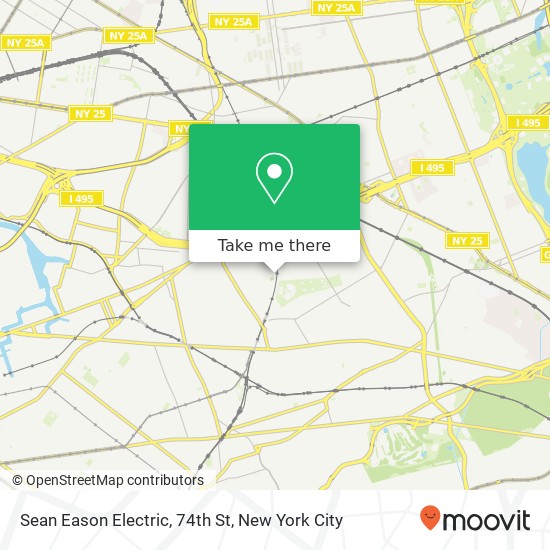 Mapa de Sean Eason Electric, 74th St