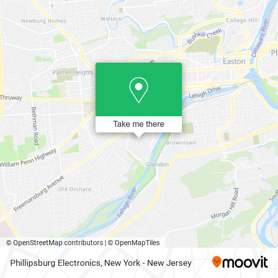 Phillipsburg Electronics map