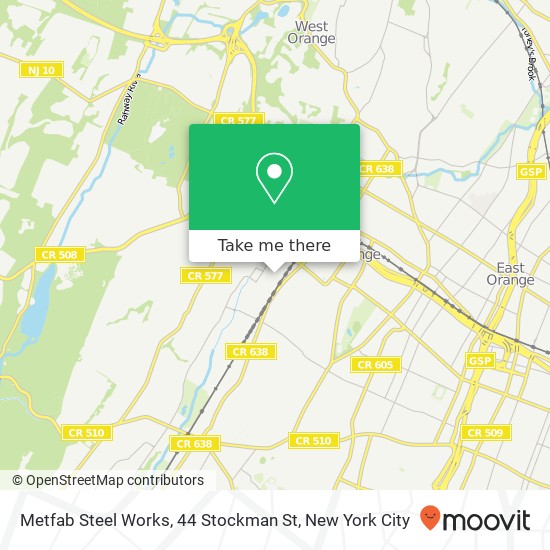 Mapa de Metfab Steel Works, 44 Stockman St