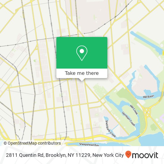 2811 Quentin Rd, Brooklyn, NY 11229 map