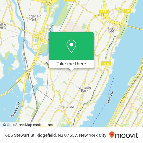 605 Stewart St, Ridgefield, NJ 07657 map