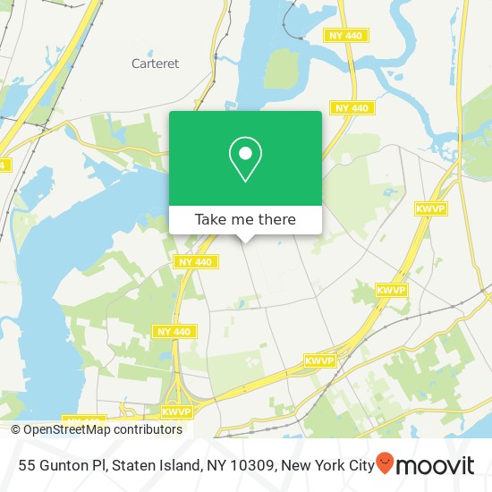 55 Gunton Pl, Staten Island, NY 10309 map