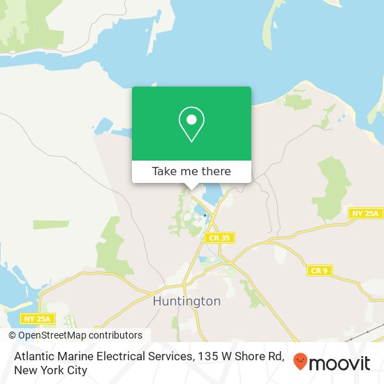 Atlantic Marine Electrical Services, 135 W Shore Rd map