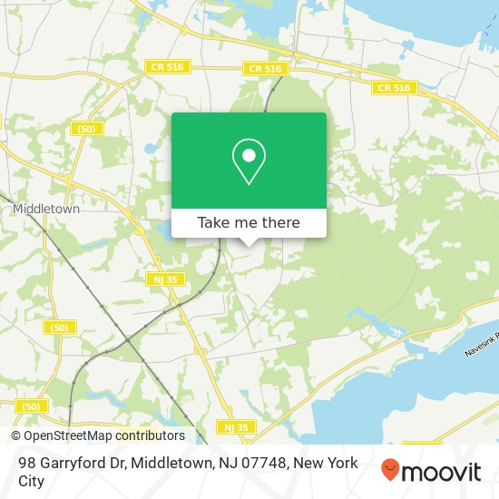 98 Garryford Dr, Middletown, NJ 07748 map