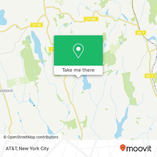 AT&T map