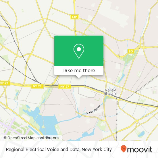 Mapa de Regional Electrical Voice and Data