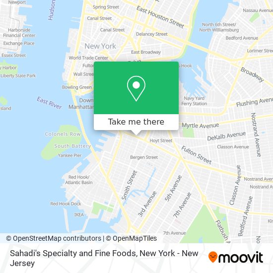 Sahadi's Specialty and Fine Foods map