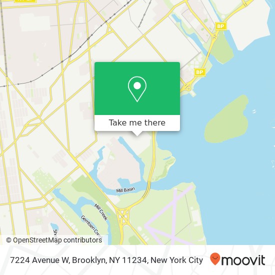 7224 Avenue W, Brooklyn, NY 11234 map
