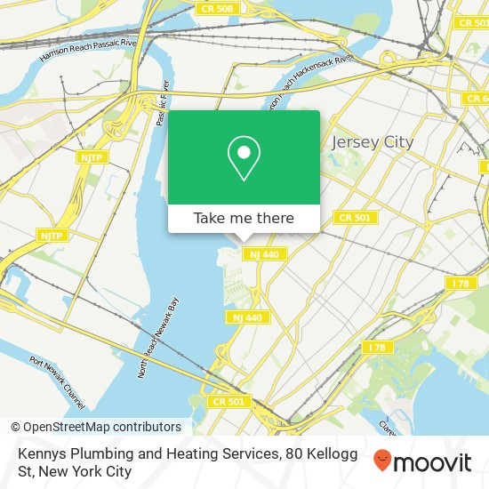 Kennys Plumbing and Heating Services, 80 Kellogg St map