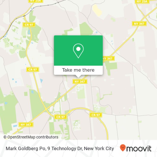 Mapa de Mark Goldberg Po, 9 Technology Dr