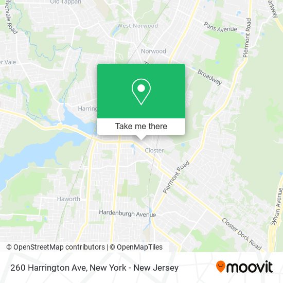 Mapa de 260 Harrington Ave