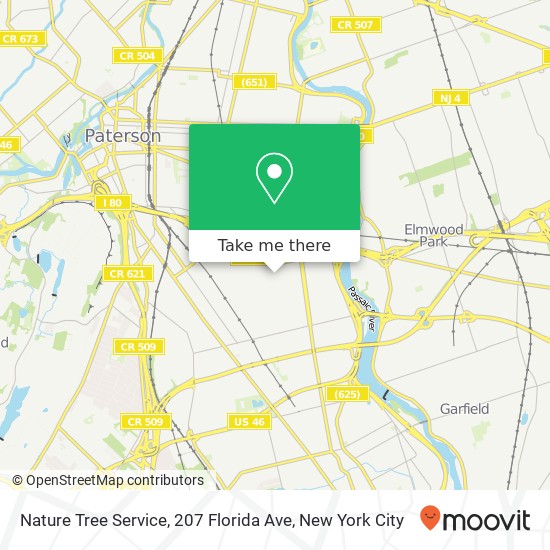 Nature Tree Service, 207 Florida Ave map