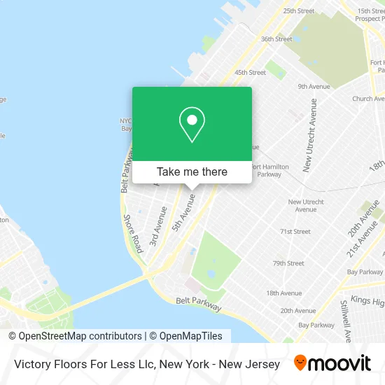 Victory Floors For Less Llc map