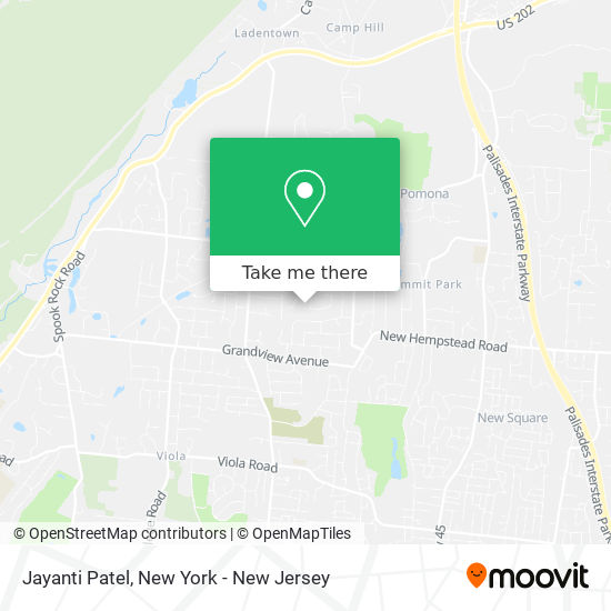 Jayanti Patel map