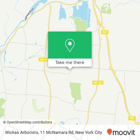 Wickes Arborists, 11 McNamara Rd map