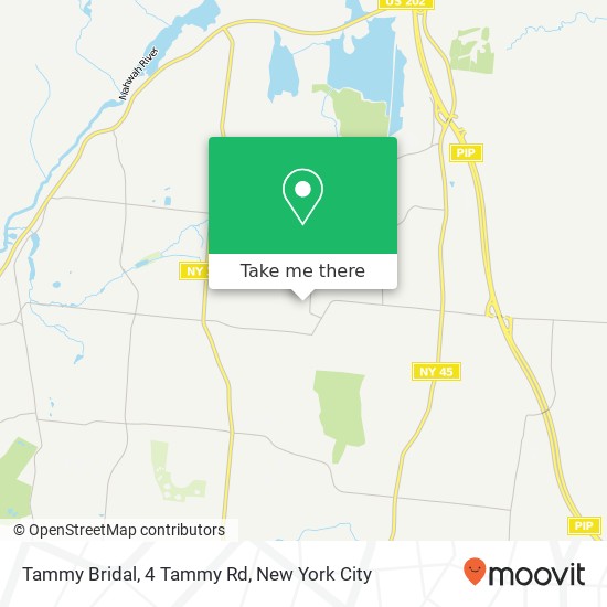Mapa de Tammy Bridal, 4 Tammy Rd