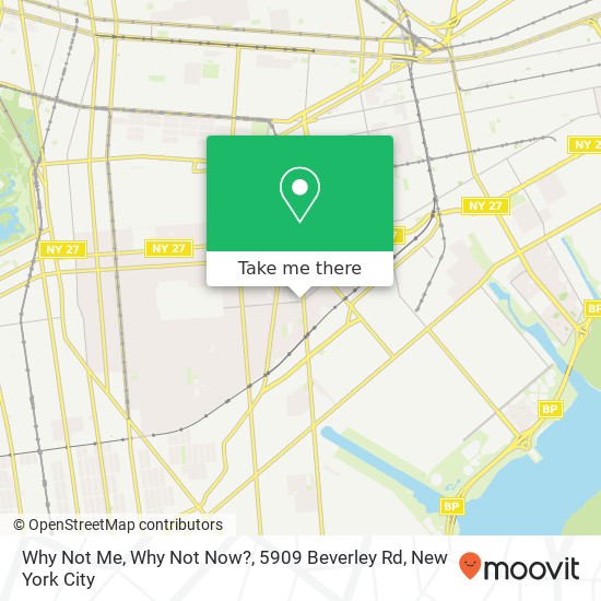 Mapa de Why Not Me, Why Not Now?, 5909 Beverley Rd