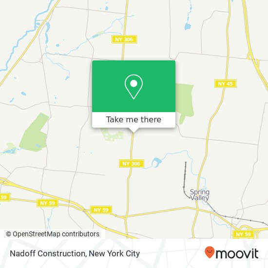 Nadoff Construction map