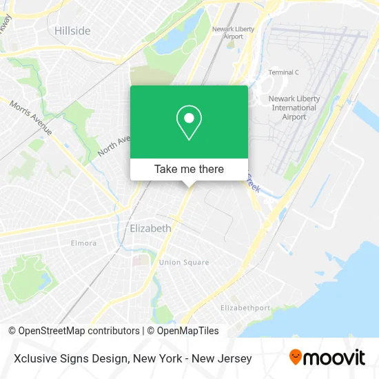 Xclusive Signs Design map
