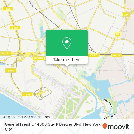 General Freight, 14808 Guy R Brewer Blvd map