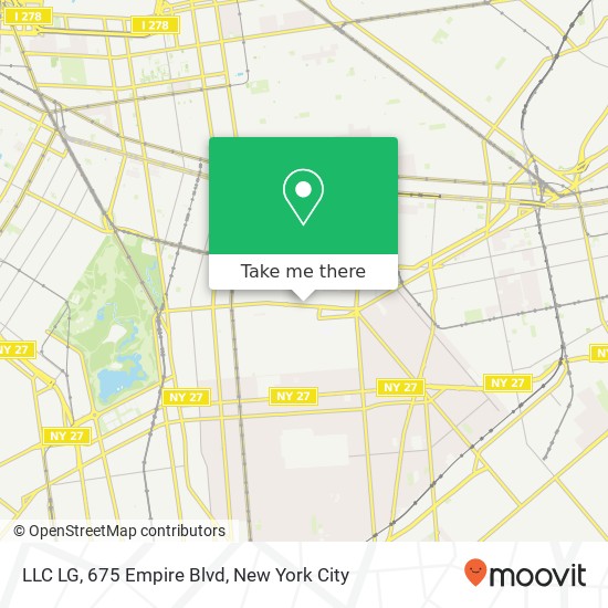 LLC LG, 675 Empire Blvd map