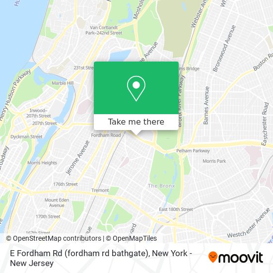Mapa de E Fordham Rd (fordham rd bathgate)