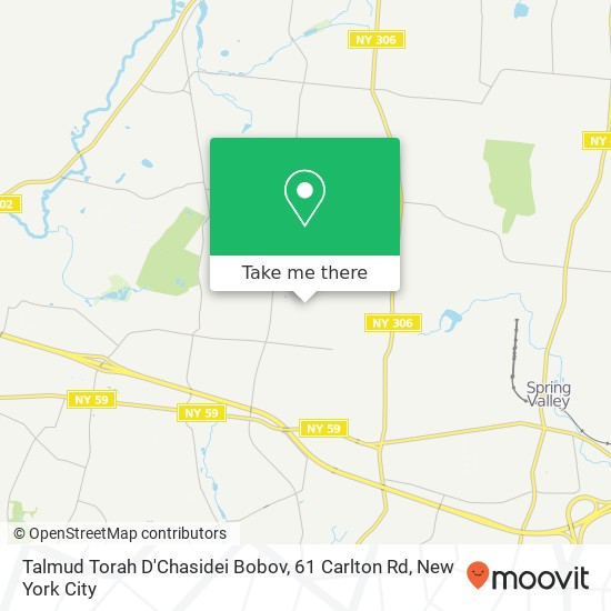 Talmud Torah D'Chasidei Bobov, 61 Carlton Rd map