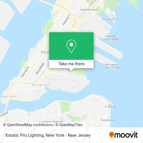 Xstatic Pro Lighting map