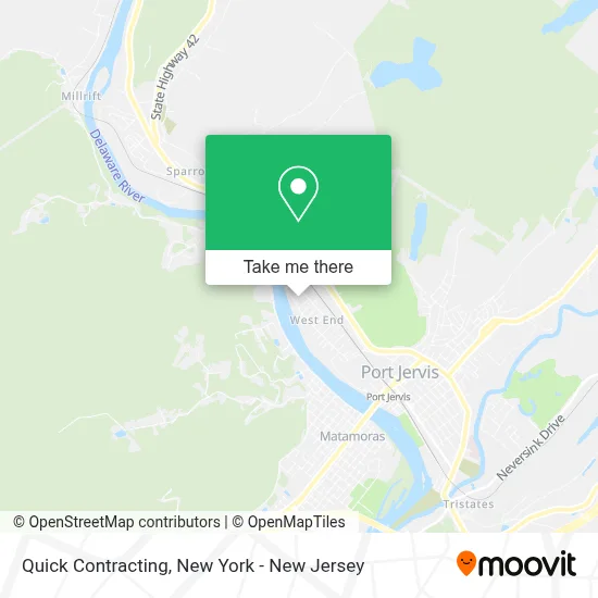 Quick Contracting map