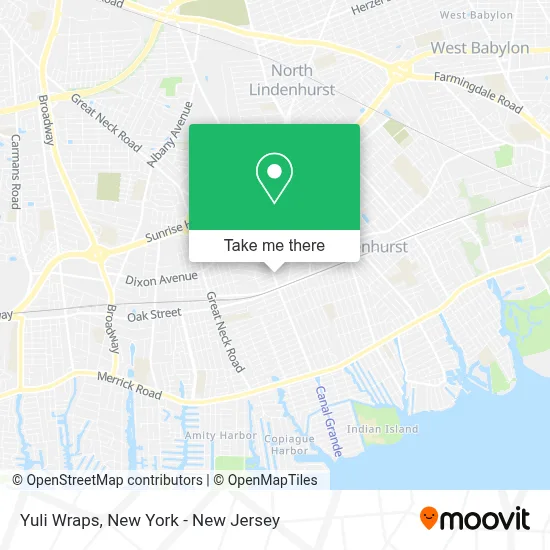 Yuli Wraps map