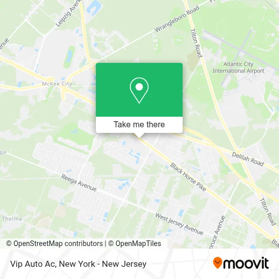Vip Auto Ac map