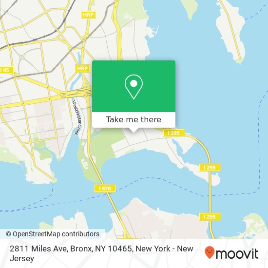 2811 Miles Ave, Bronx, NY 10465 map