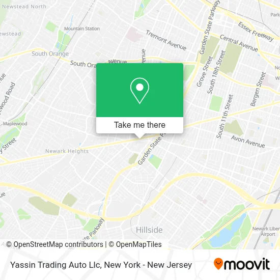 Yassin Trading Auto Llc map