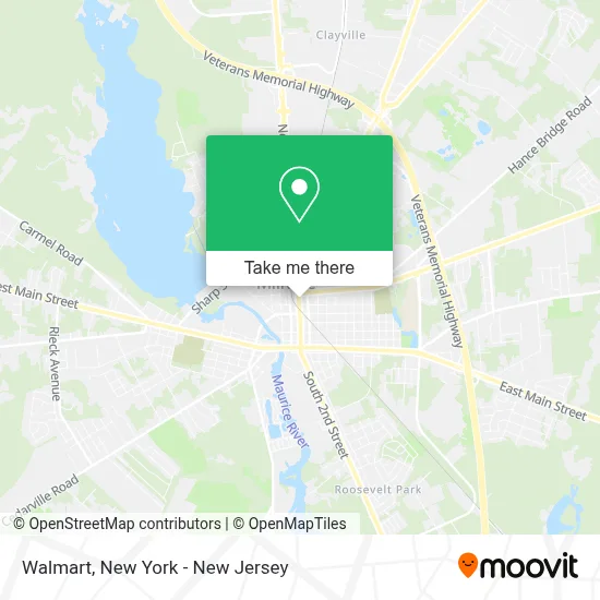 Walmart map