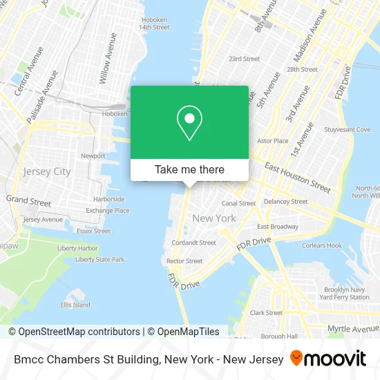 Bmcc Chambers St Building map