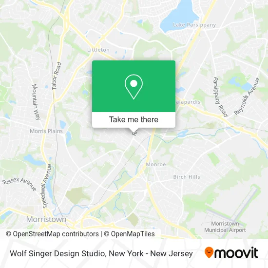 Wolf Singer Design Studio map