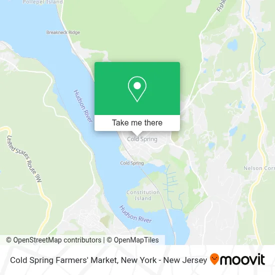 Cold Spring Farmers' Market map