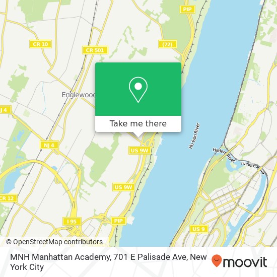 MNH Manhattan Academy, 701 E Palisade Ave map