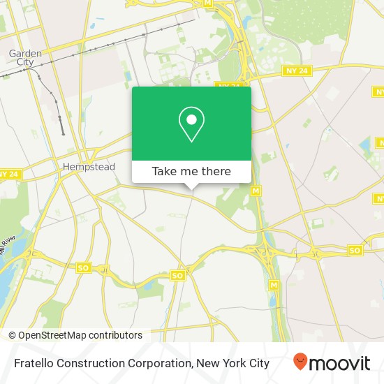 Fratello Construction Corporation map