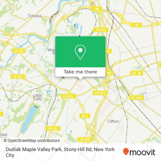 Dudiak Maple Valley Park, Stony Hill Rd map