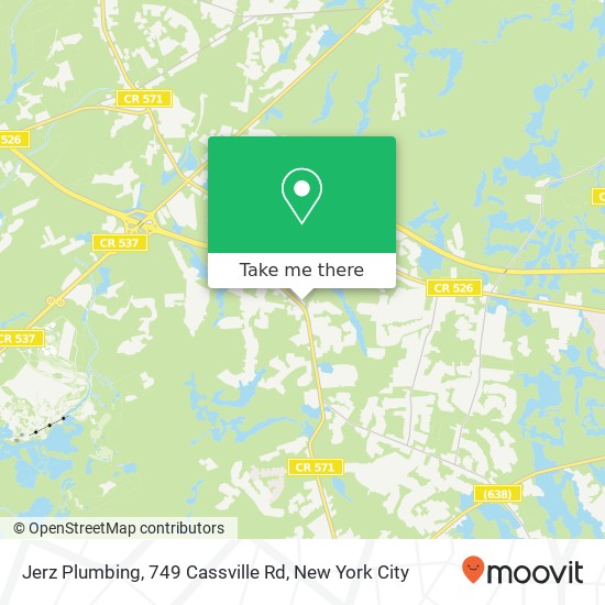 Jerz Plumbing, 749 Cassville Rd map