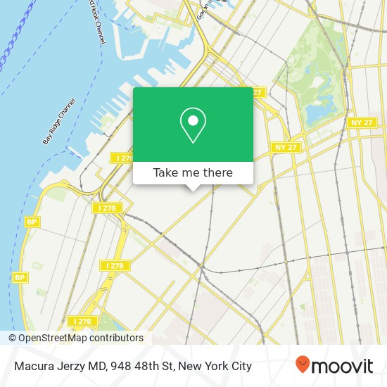 Macura Jerzy MD, 948 48th St map