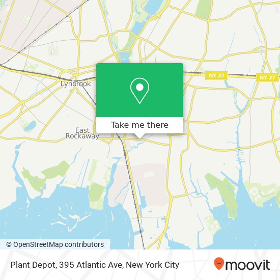 Mapa de Plant Depot, 395 Atlantic Ave